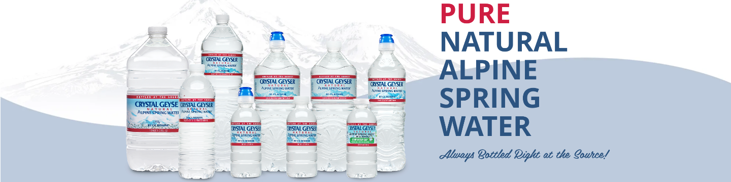 Crystal Geyser Alpine Spring Water 431
