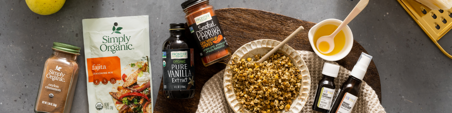 Frontier Co-op/ Simply Organic / Aura Cacia 384
