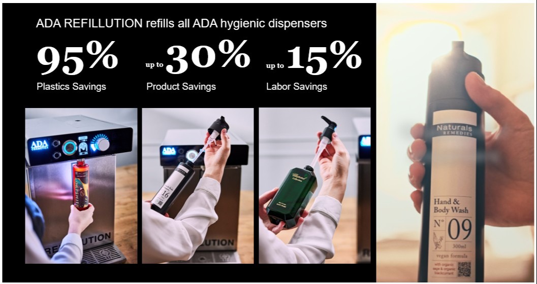 Get a Quote on Refillution with ADA Cosmetics Dispensers for Housekeeping - You will love it! 29