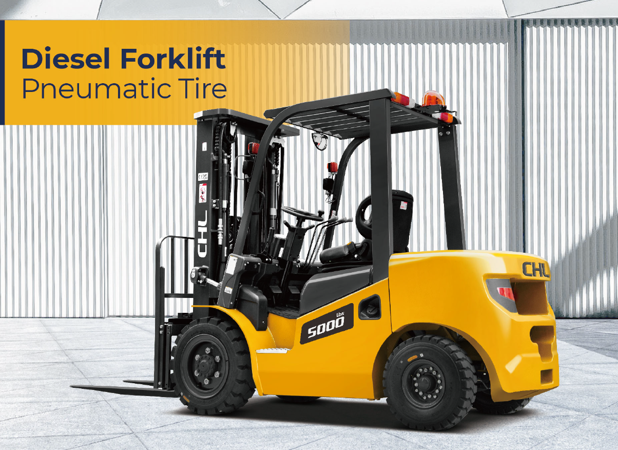 CHL Four Wheel Diesel Forklift (4000-7000lbs. Capacity) 202