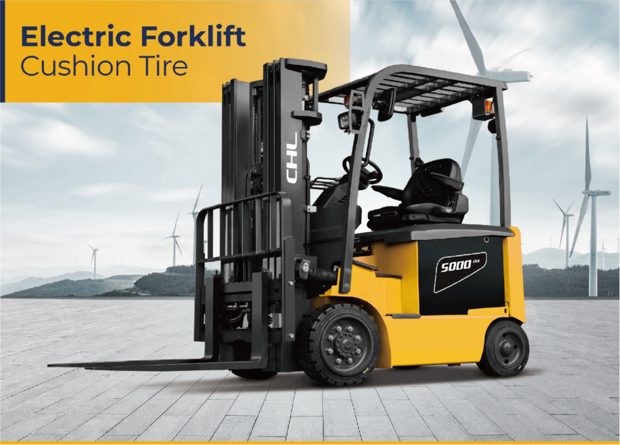 CHL Four Wheel Li-ion Forklift (Cushion Tire) 80V (4000-6500 lbs. Capactity) 204