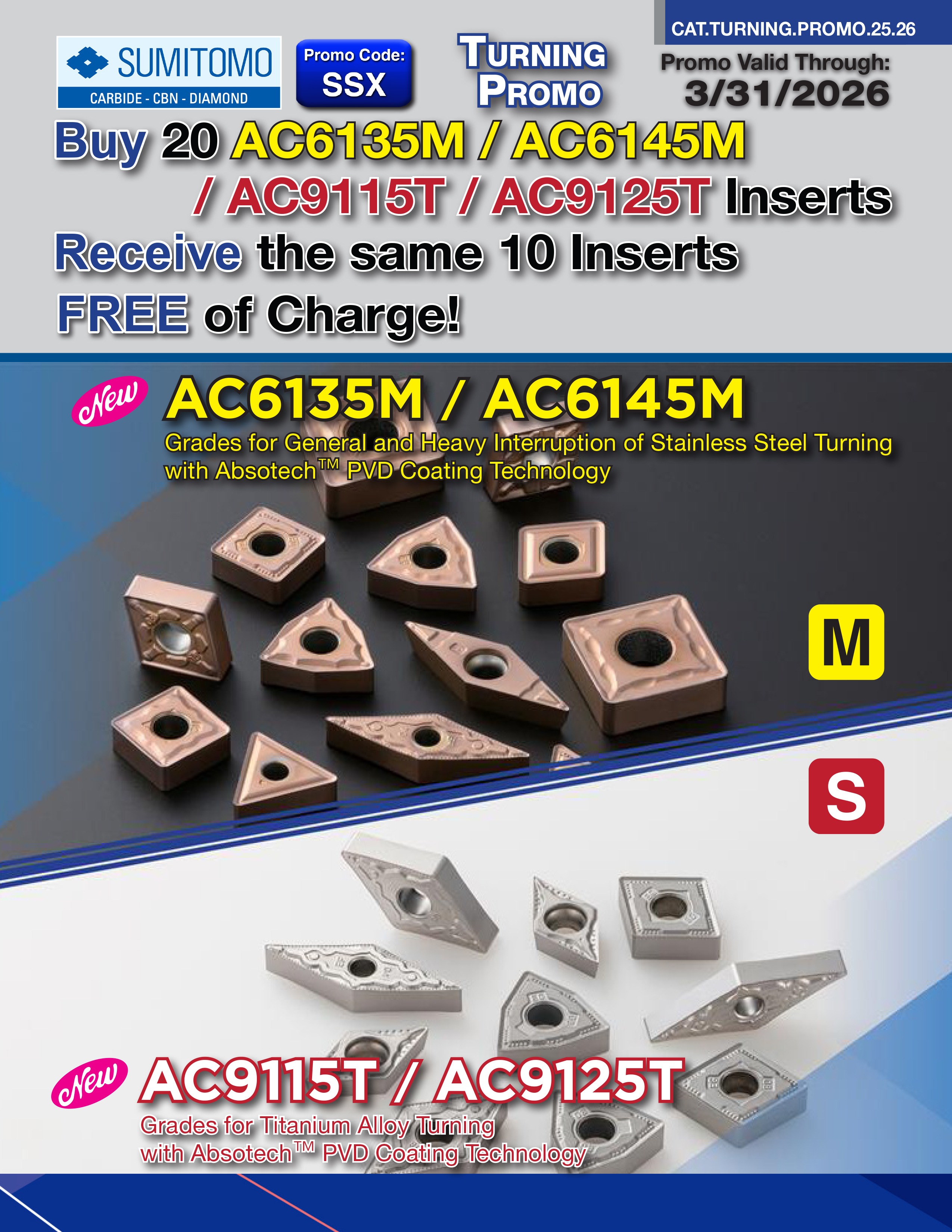 AC6100M / AC9100T Promotion – Valid Through 3/31/2026 206