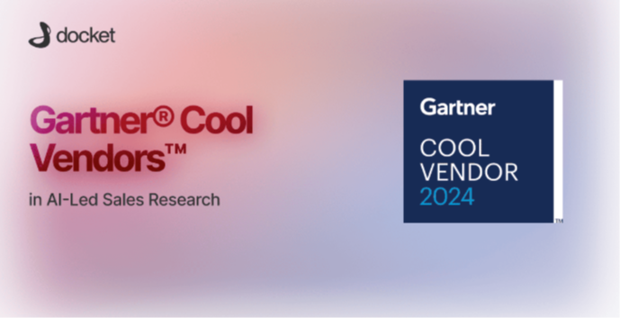Docket Named a Cool Vendor in the Gartner Report 213
