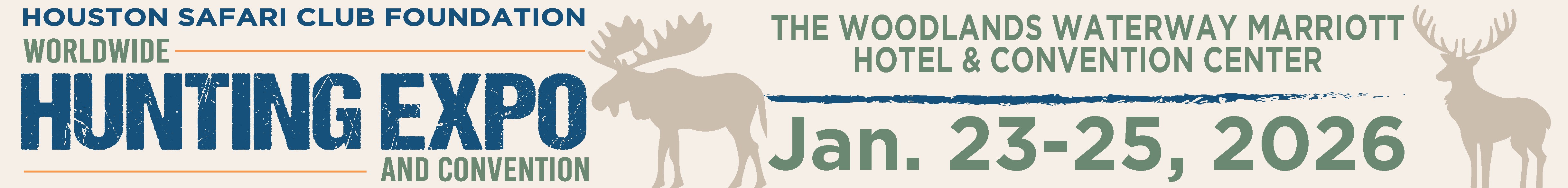 2026 HSCF Worldwide Hunting Expo & Convention