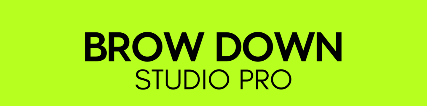 BROW DOWN STUDIO PRO 315