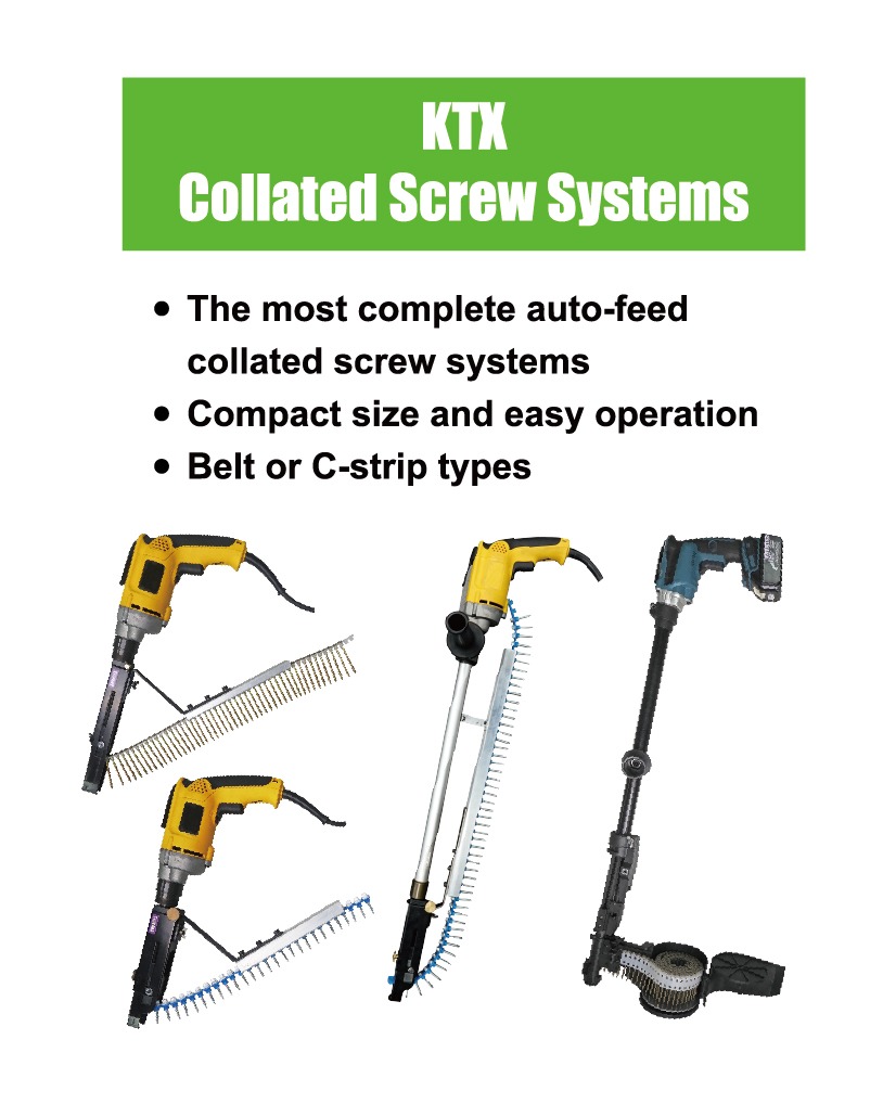 KTX Collated Screw Systems 814