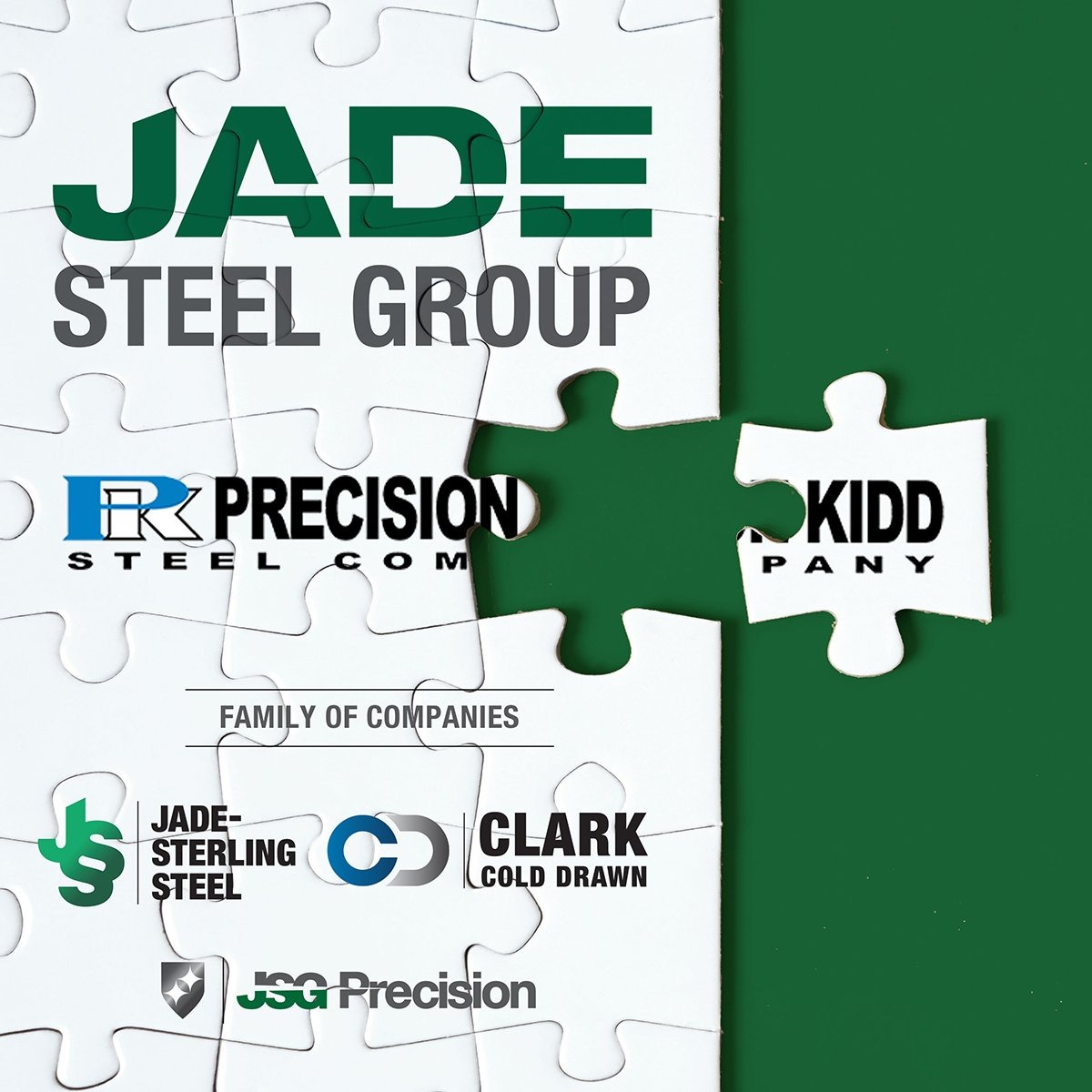 Precision Kidd Steel Joins Jade Steel Group 332