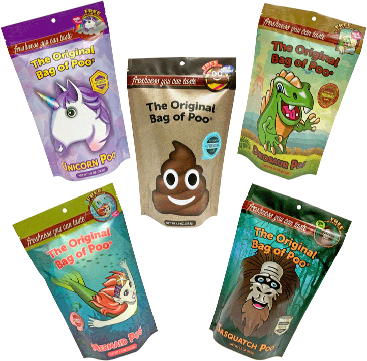 The Original Bag of Poo® Novelty Cotton Candy Gift 603