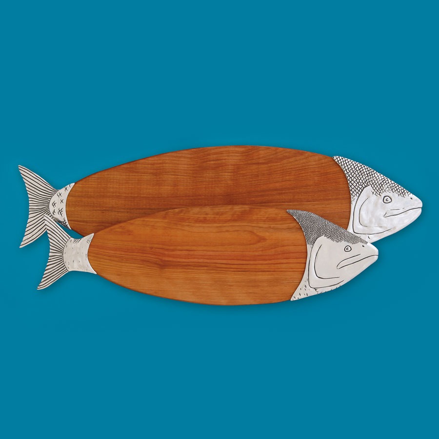 Salmon Cutting Board 328