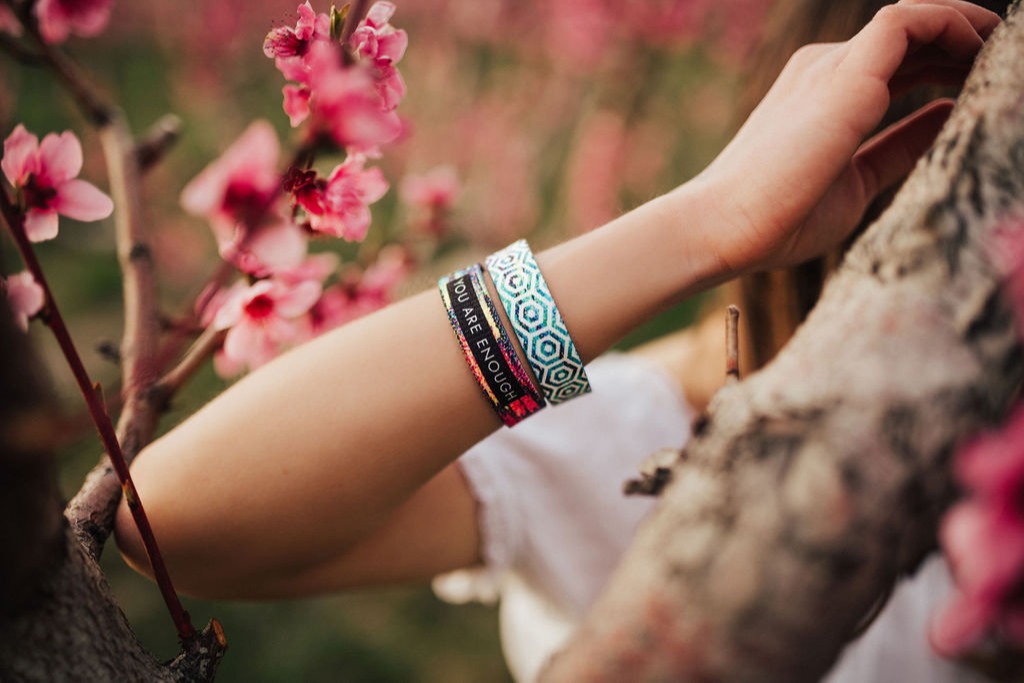 Uplifting & Eco-Friendly Elastic Bracelets 35