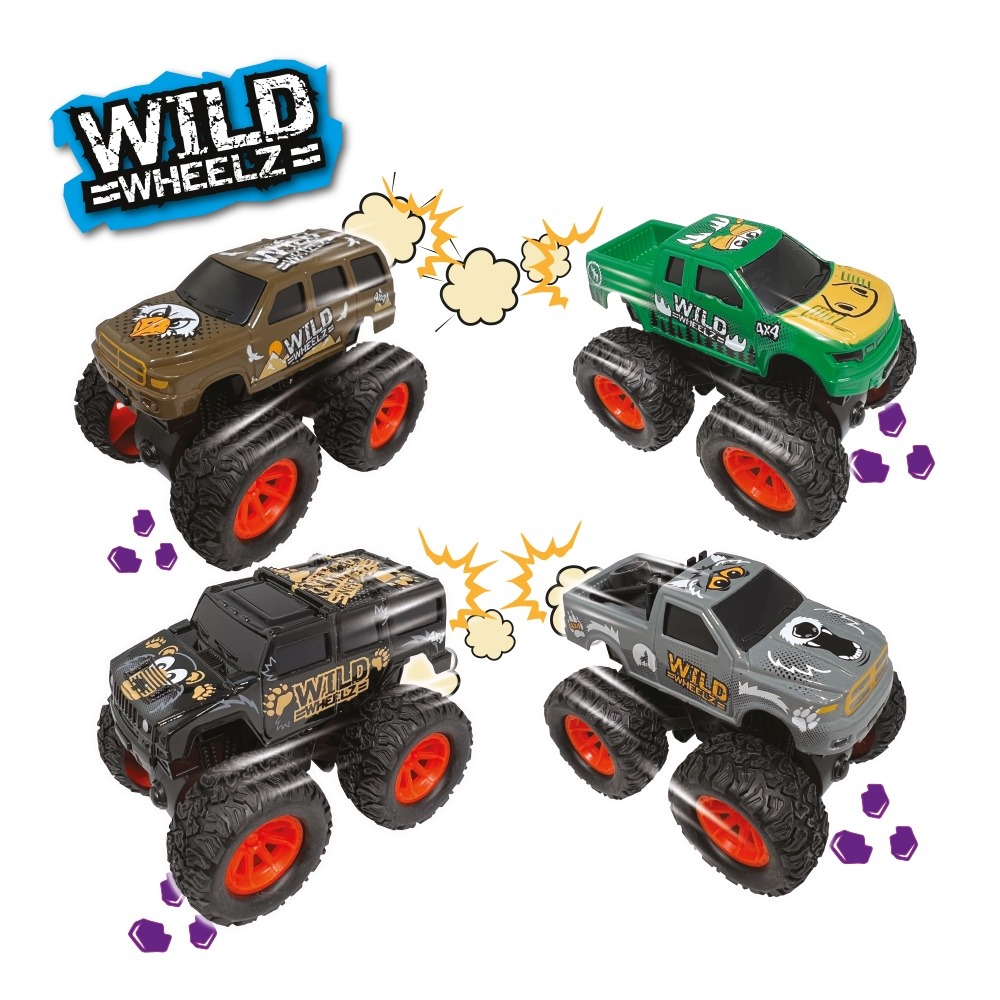 Wild Wheelz Wilderness Die Cast Monster Trucks 447