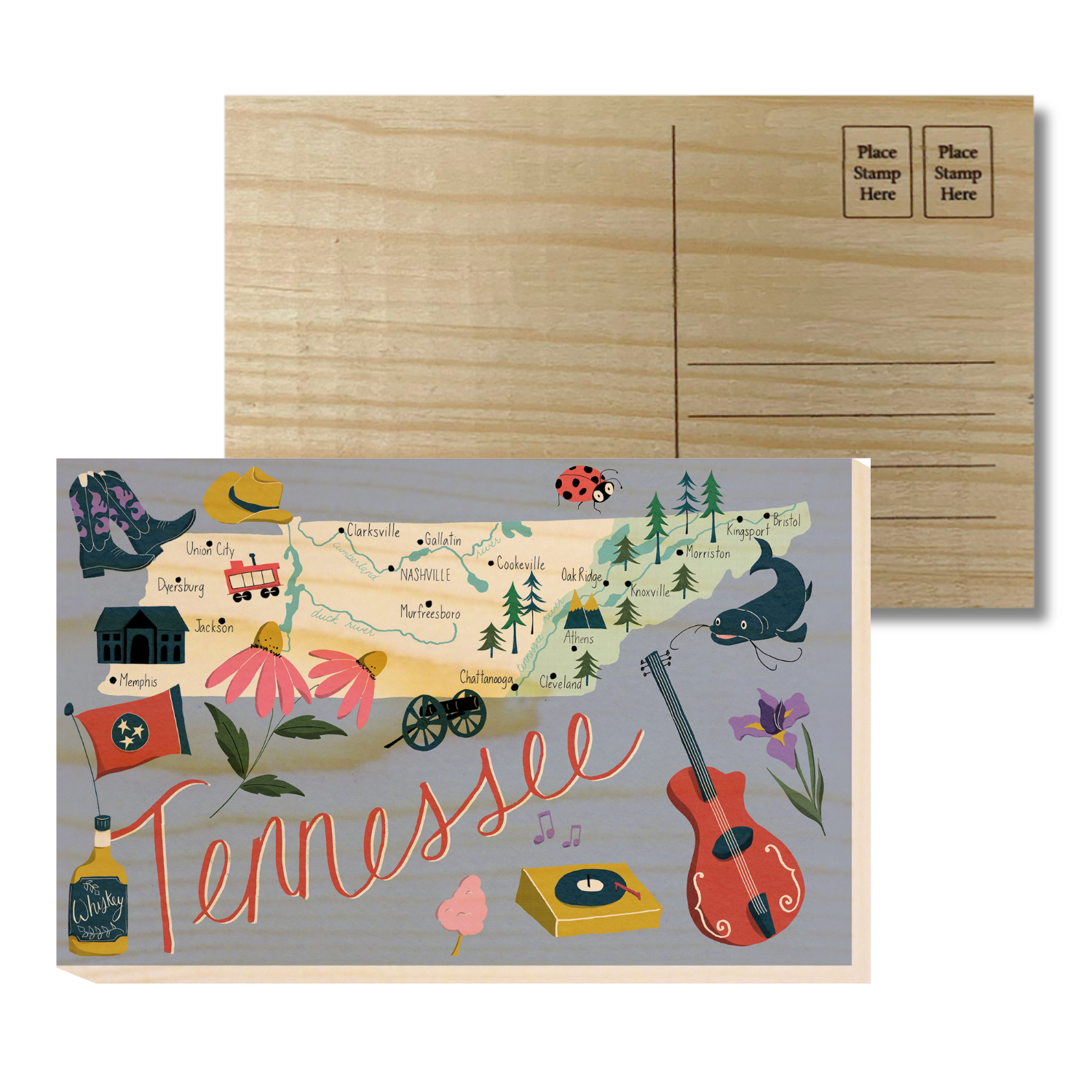 Wooden Postcards 585