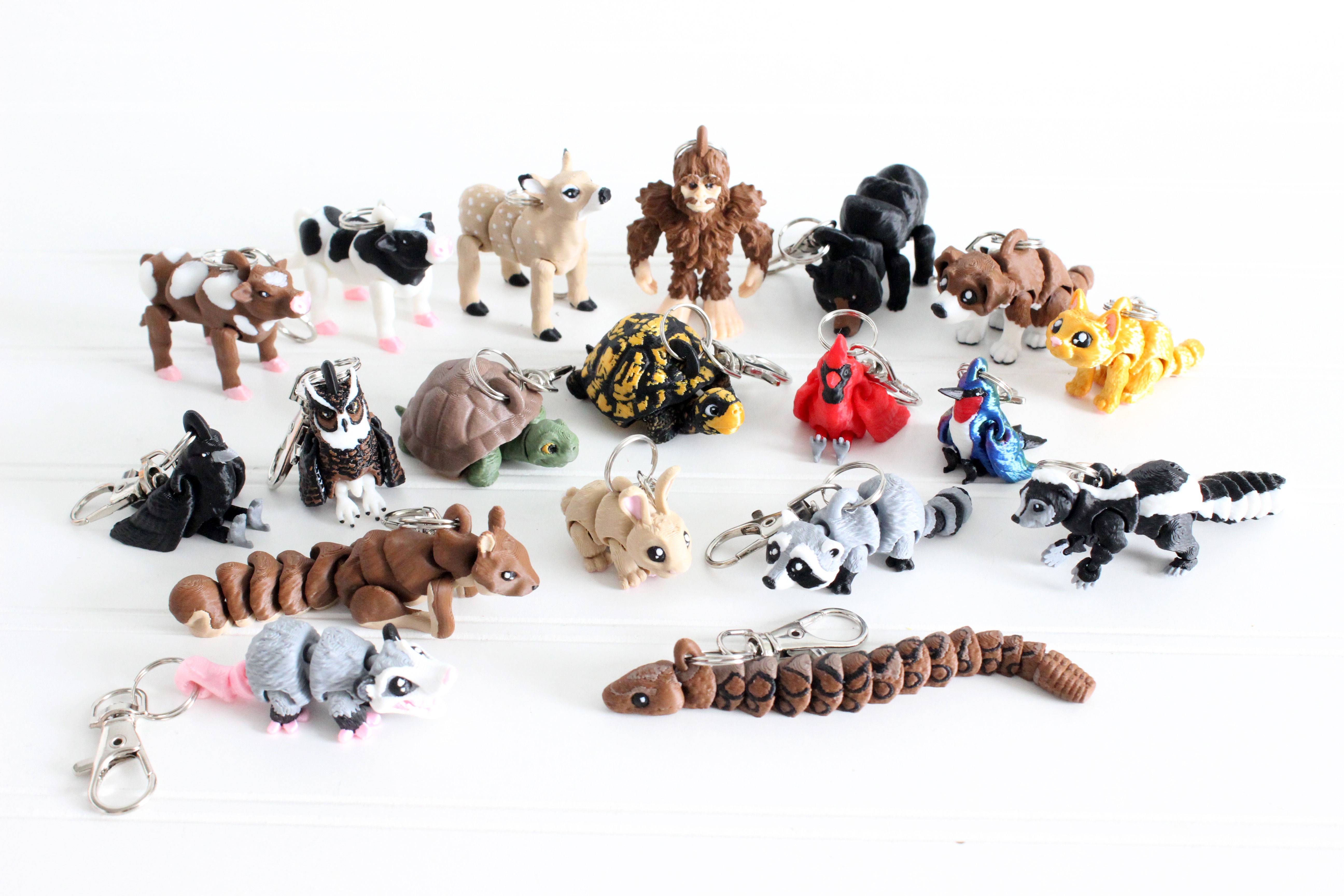 Custom Critter Keychains 231