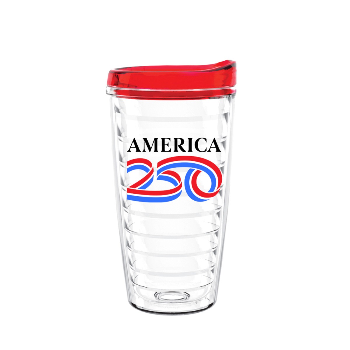 America250 Tumbler with Lid & Straw, 16oz 491