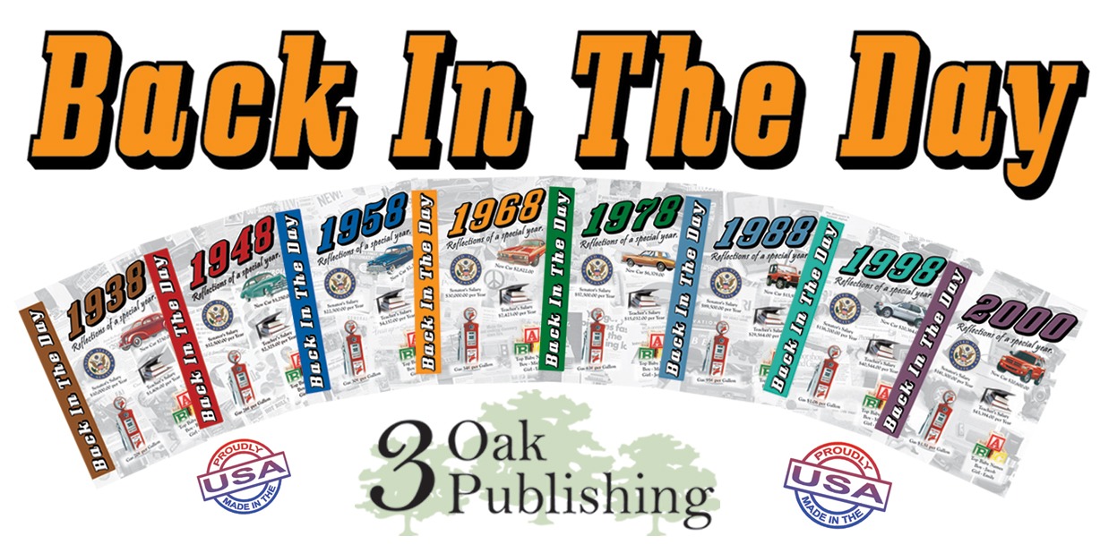 Back in the Day Almanac Greeting Card 61
