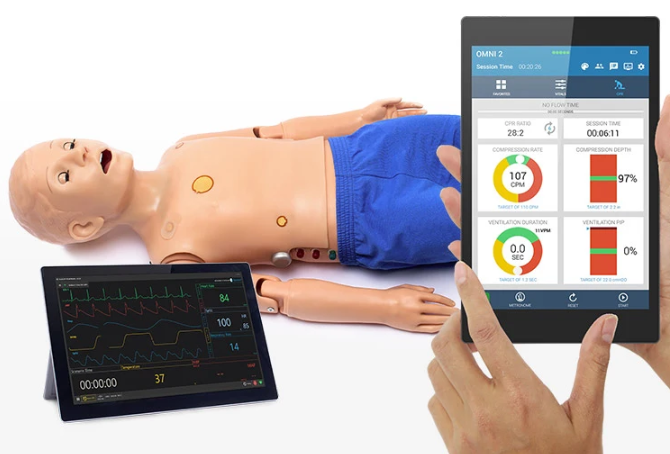 Code Blue® III Pediatric with OMNI® 2 ALS Sim 111