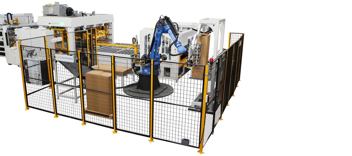 RoBOX-100 Automatic Roll Pack Mattress Boxing Robot 73
