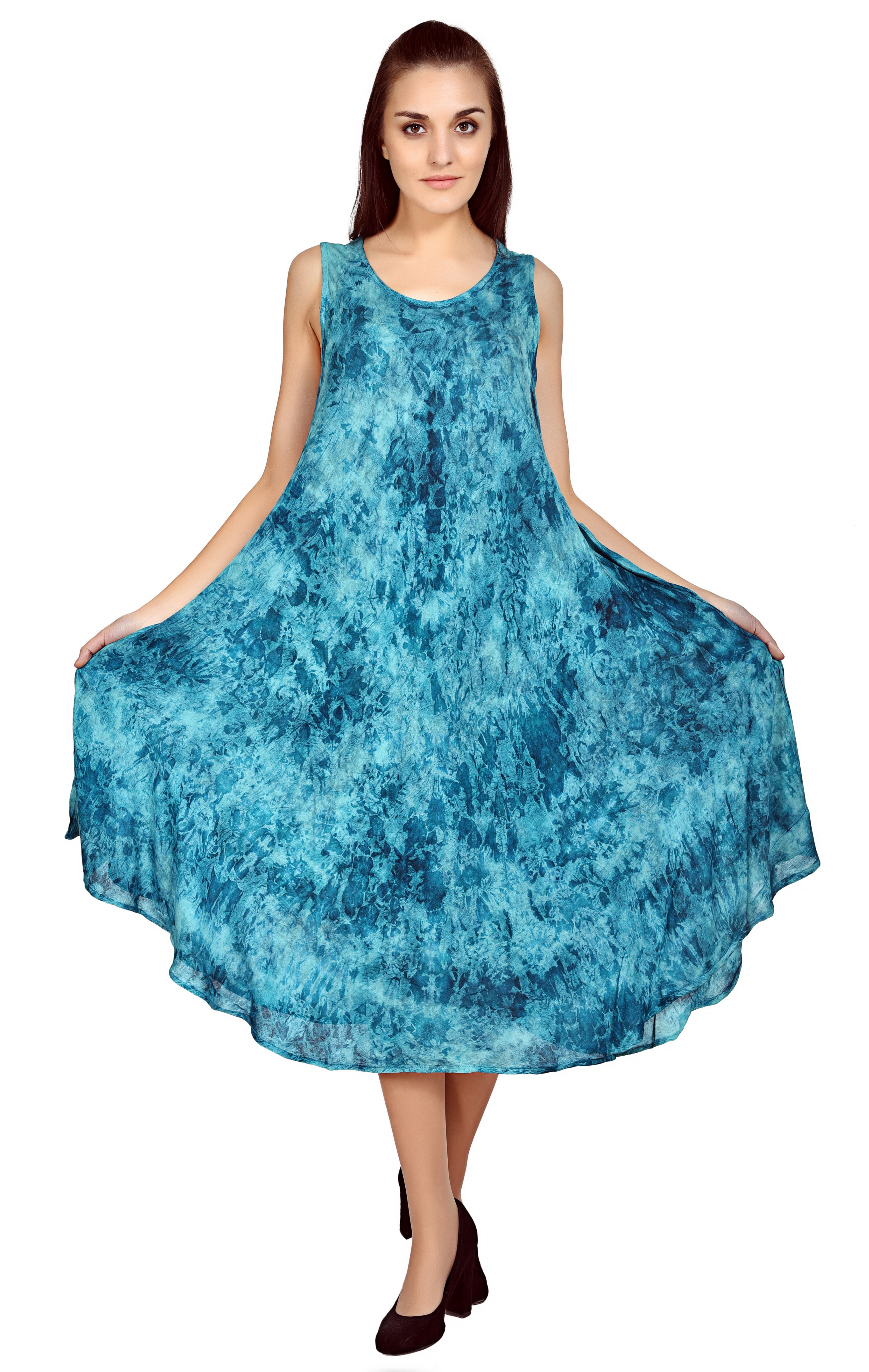 Tie Dye Beach Dress 128