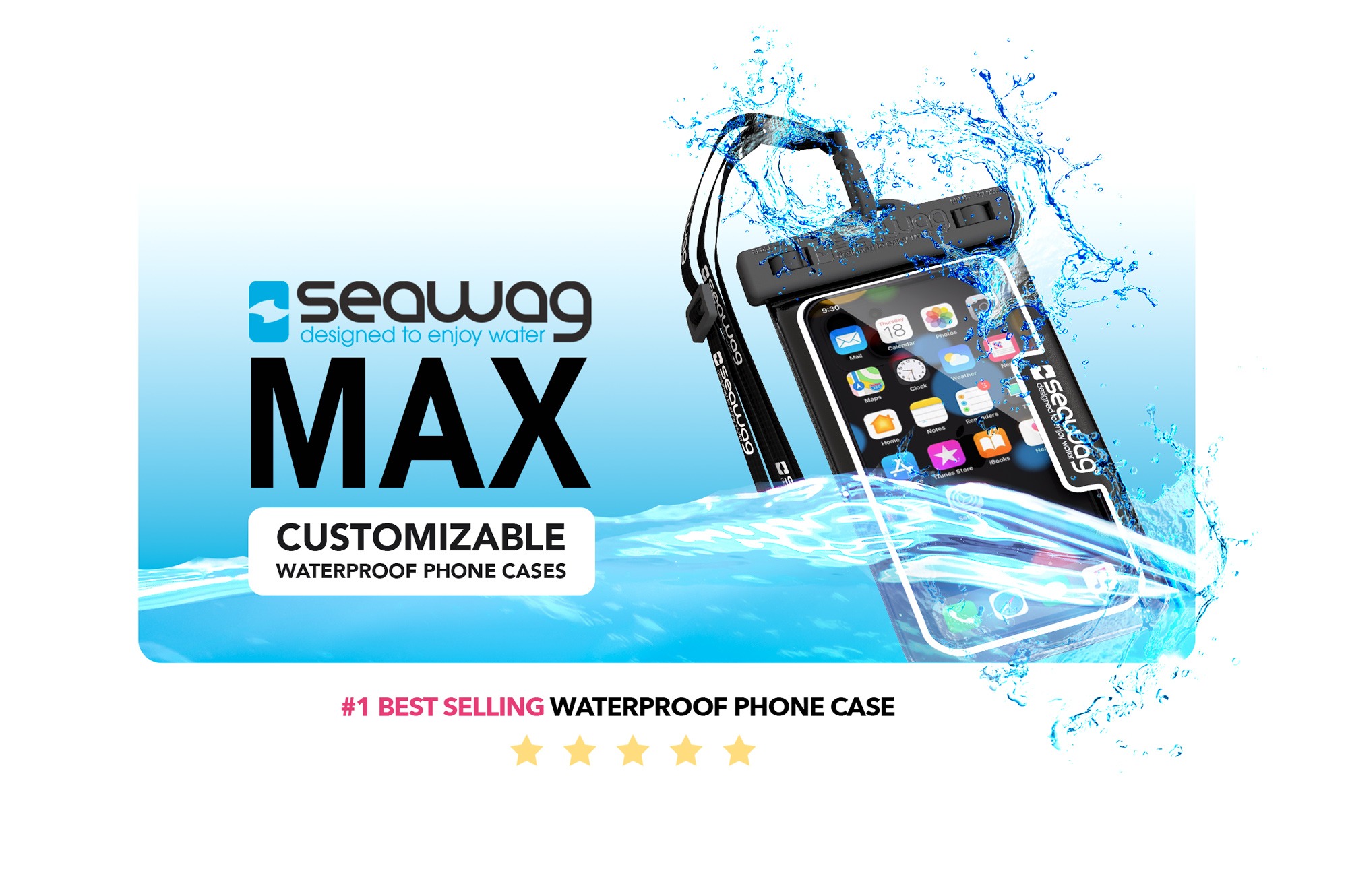 SEAWAG - #1 SELLING WATERPROOF PHONE POUCHES 1042