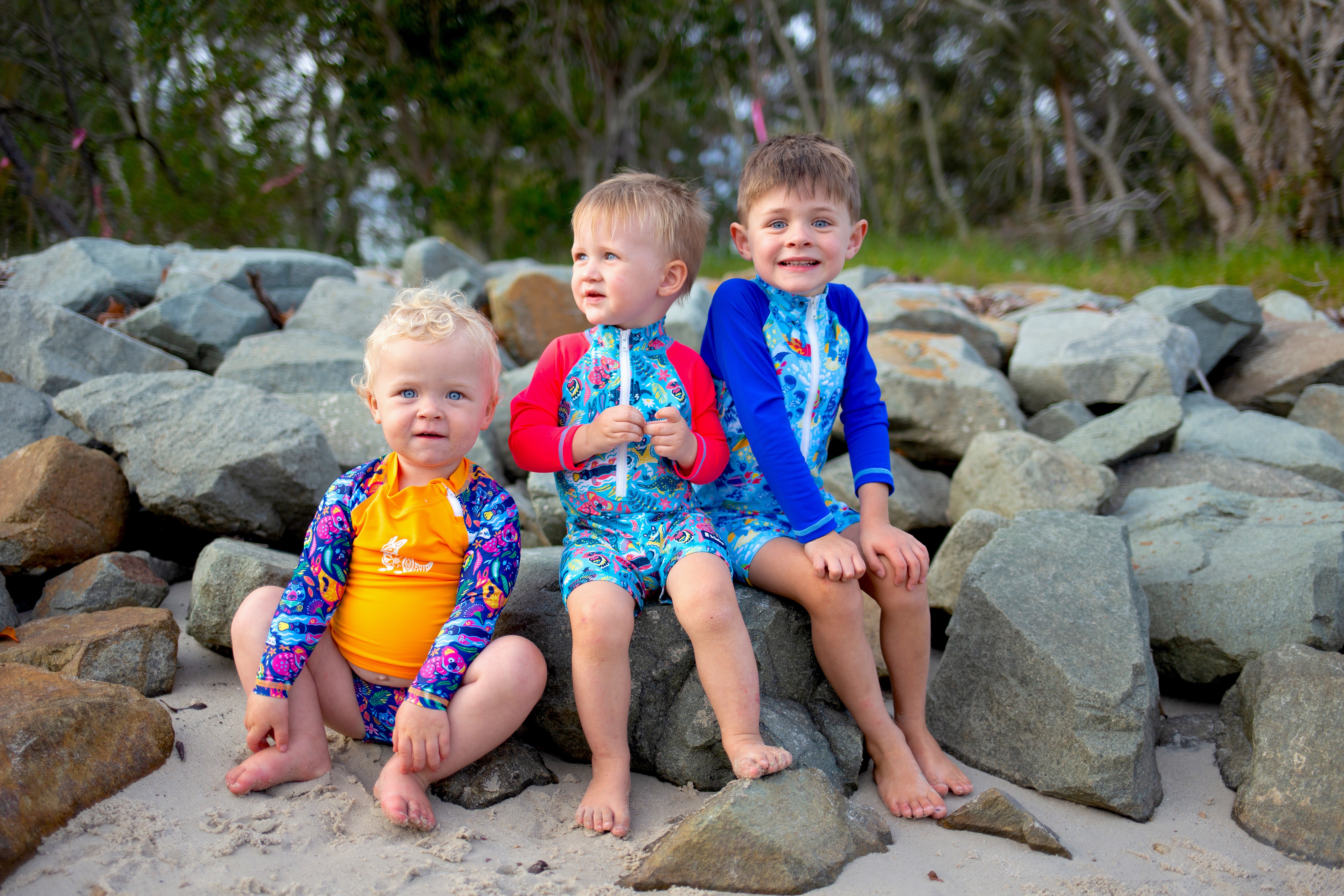 Kids All-in-One Sunsuit 377