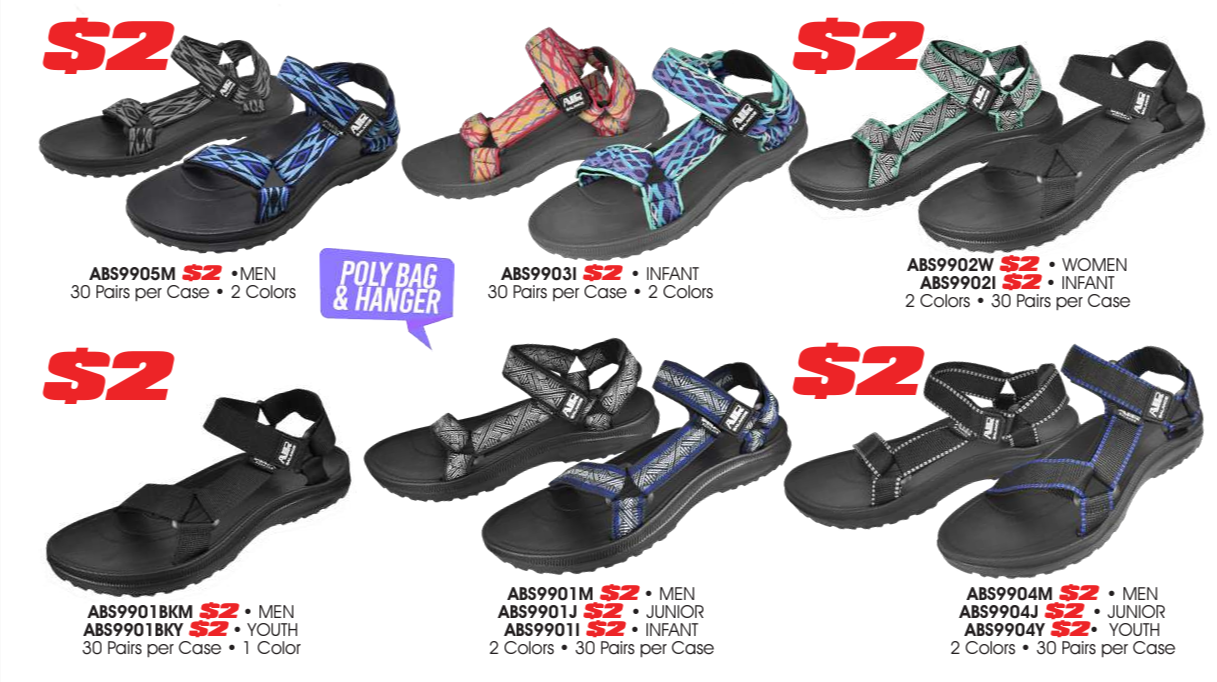 RIVER SANDALS $2 440