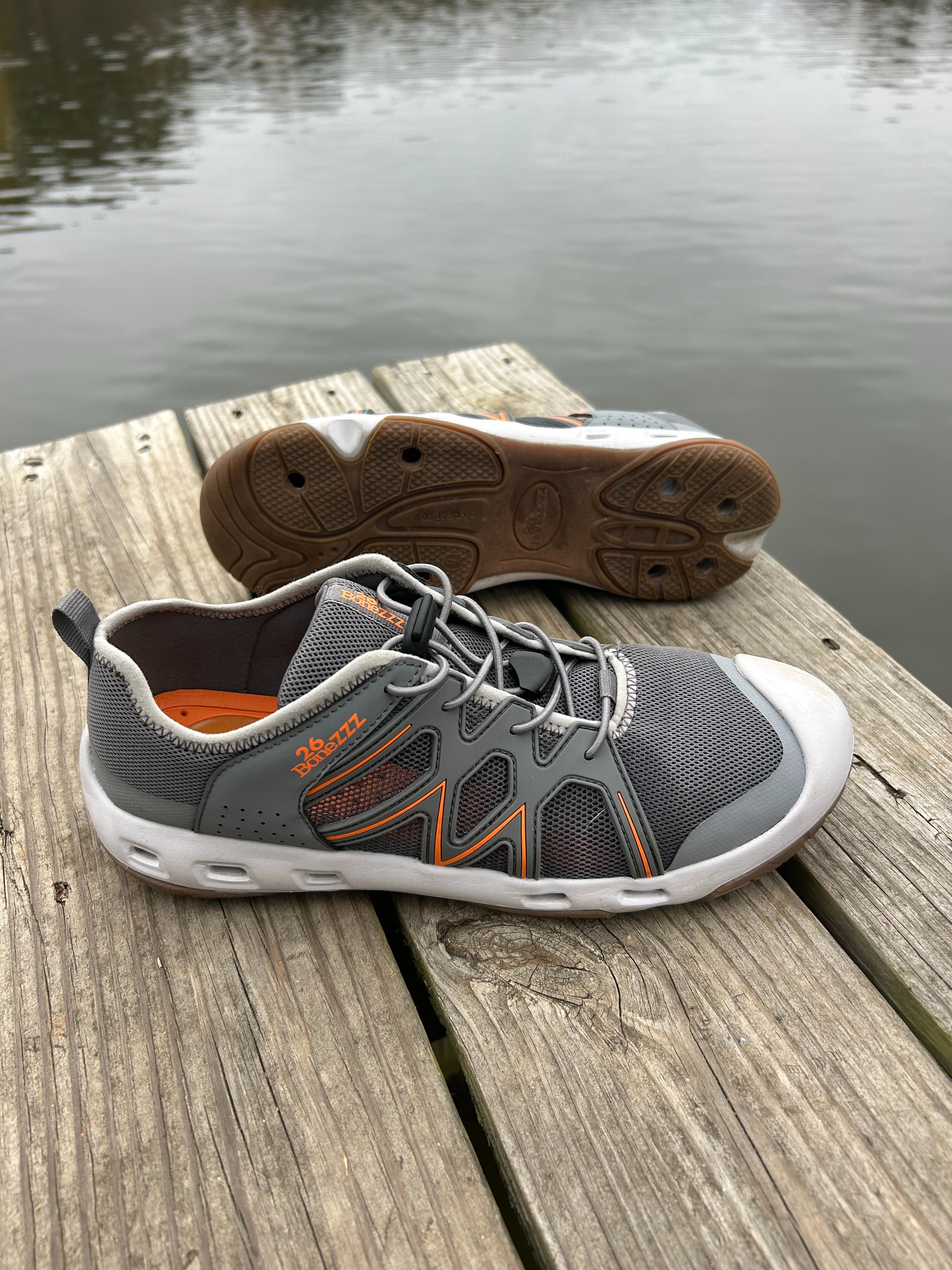 26BoneZZZ introducing a series of water footwear featuring trademarked ZZZGel and Hydropro 739