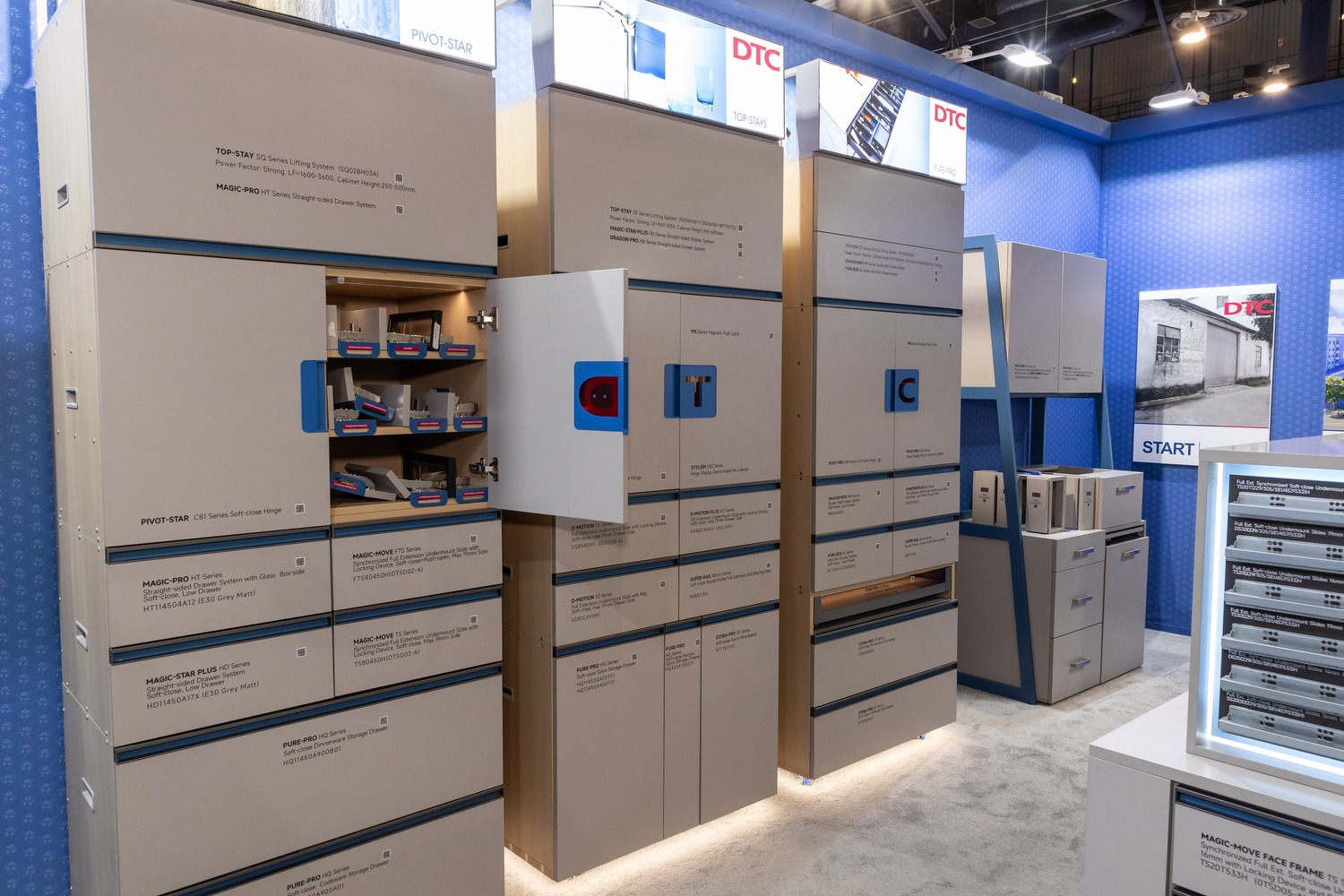 DTC Will Unveils New Comprehensive Display Cabinets at Booth #N1262 KBIS 2025 125