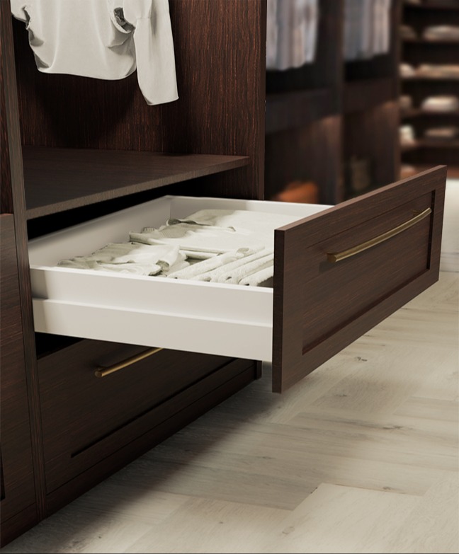 Grass America Highlights Elegant Drawer Systems for Closet Applications 201