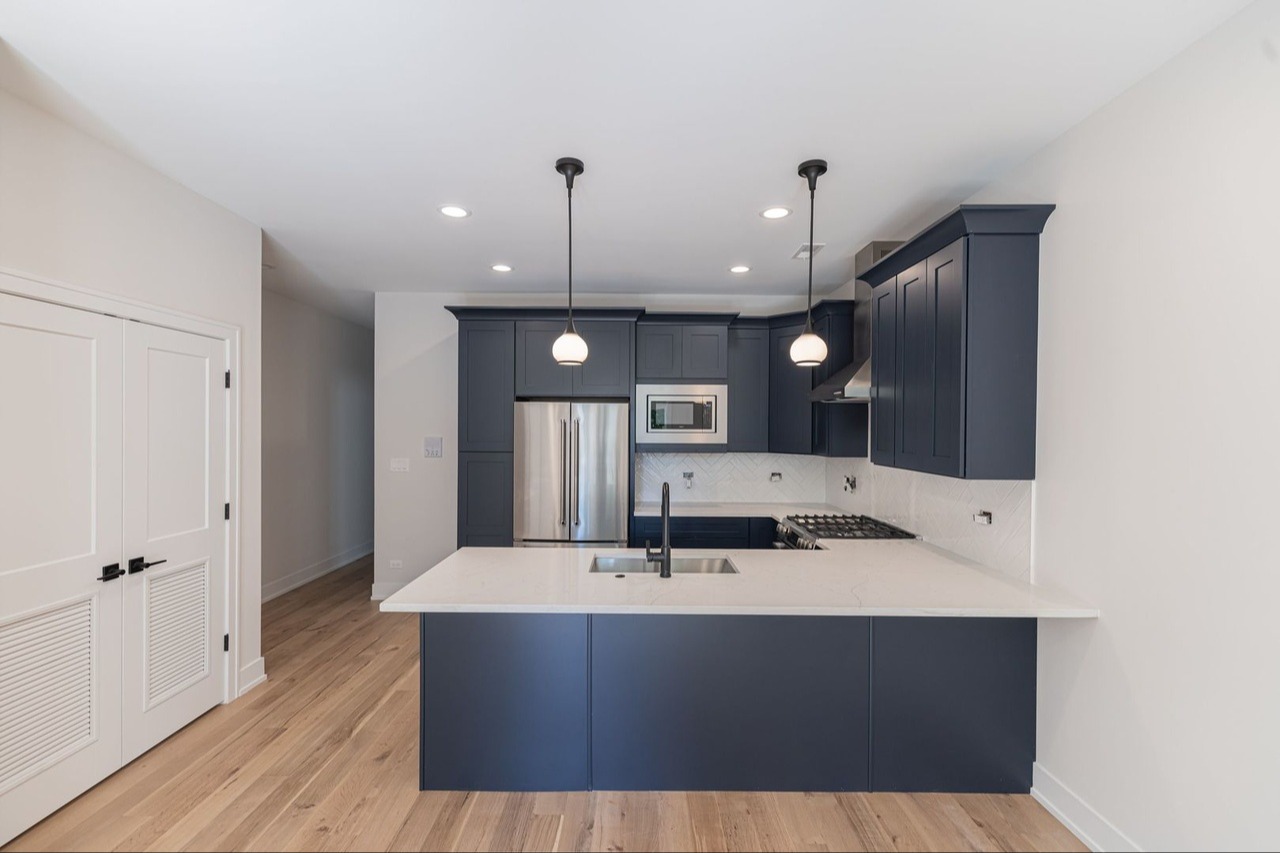 Timeless Style and Versatility: 618 Cabinetry Highlights Navy Blue and Shaker White RTA Cabinets 246