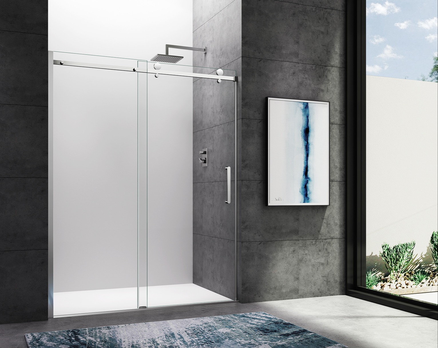 Shower door 362