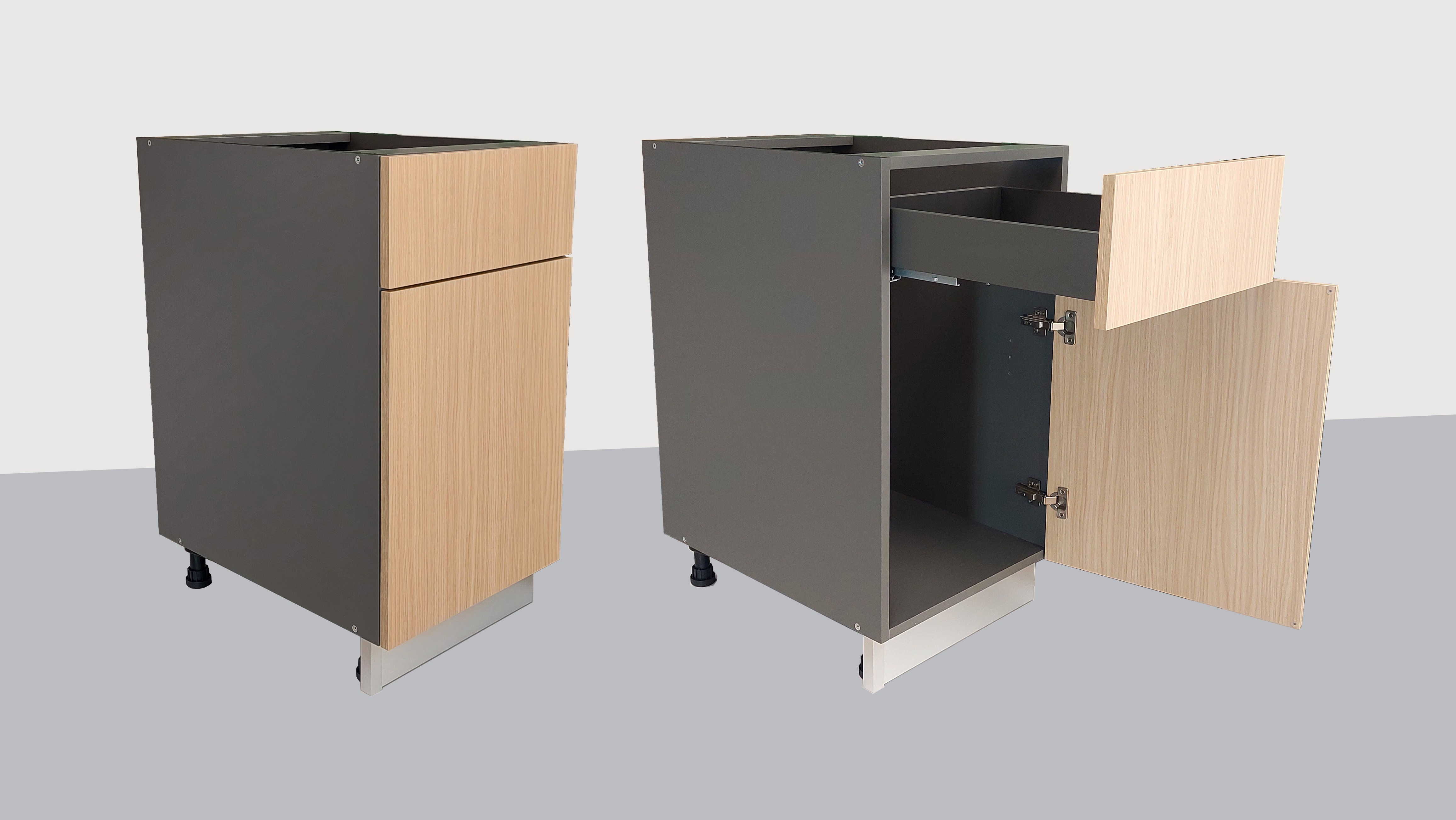 RTA European Style Frameless cabinets 405