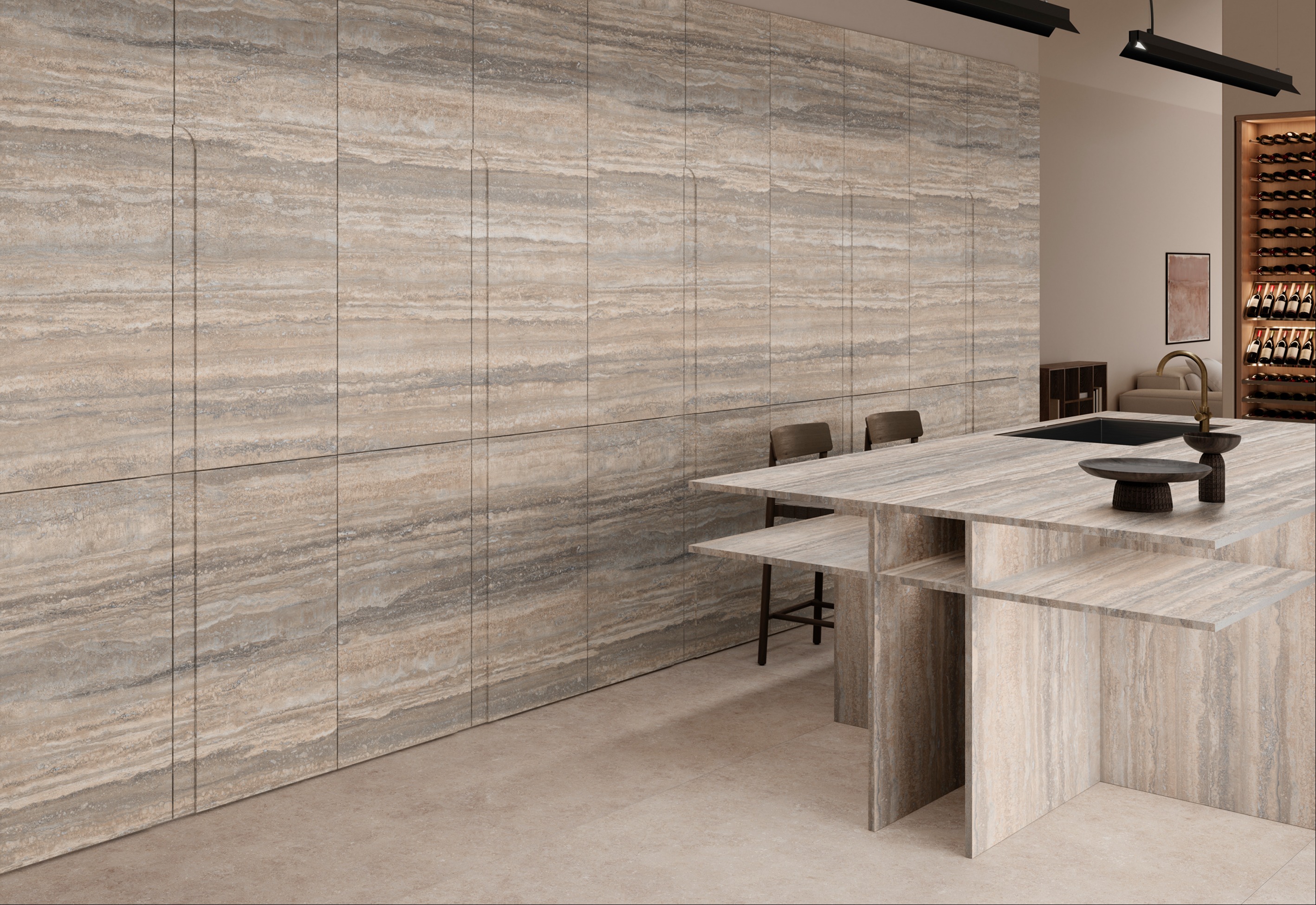 Large-format porcelain surfaces for design and architecture 144