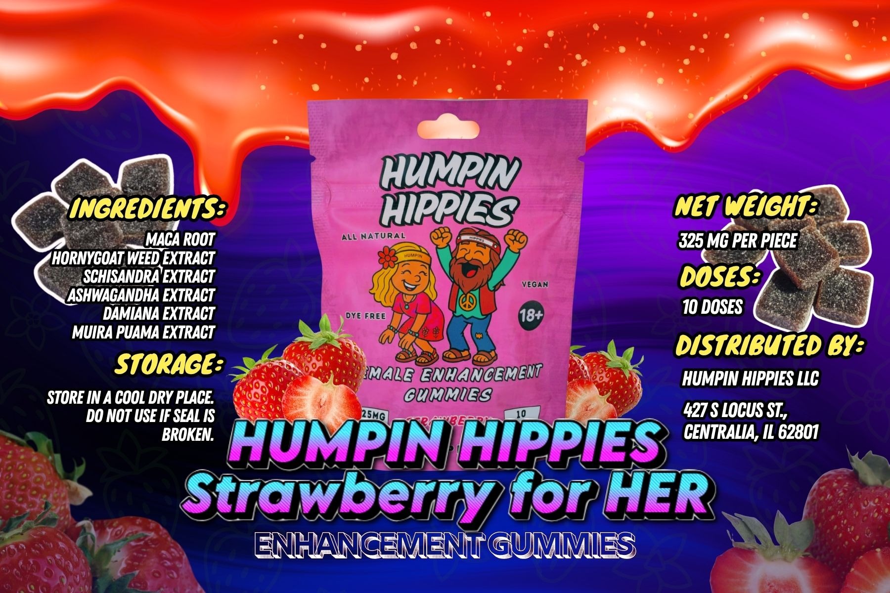 Humpin Hippies - Strawberry for HER 121