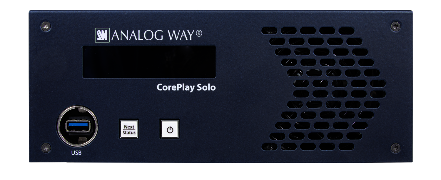 CorePlay Solo Media Player - Analog Way 83