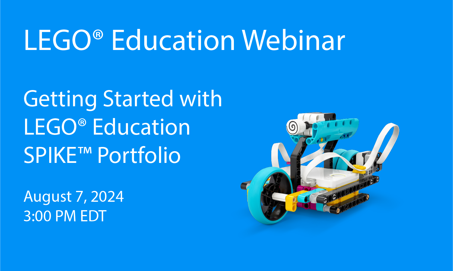 LEGO® Education Getting Started with SPIKE™ Portfolio