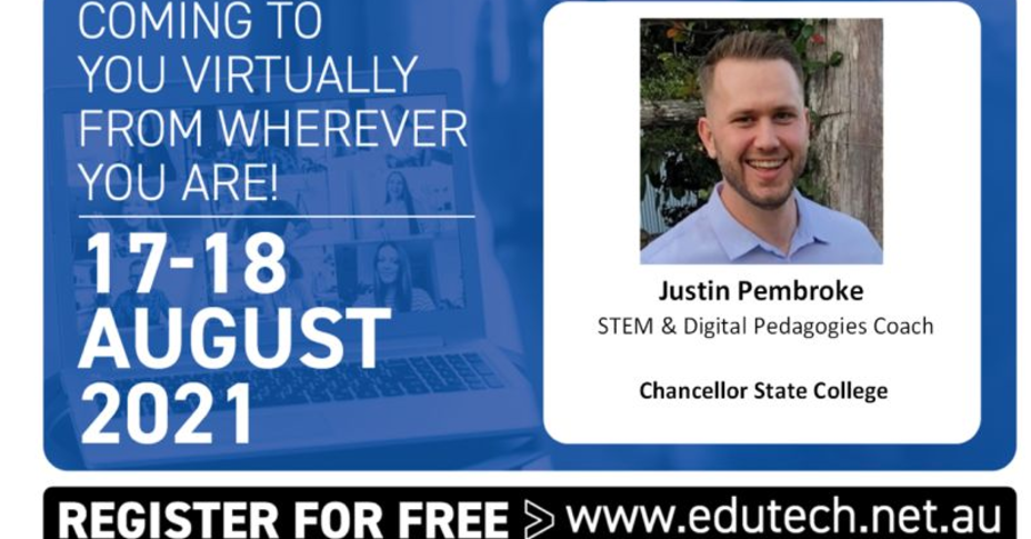 Join LEGO Education Master Educator Justin at EduTECH 86