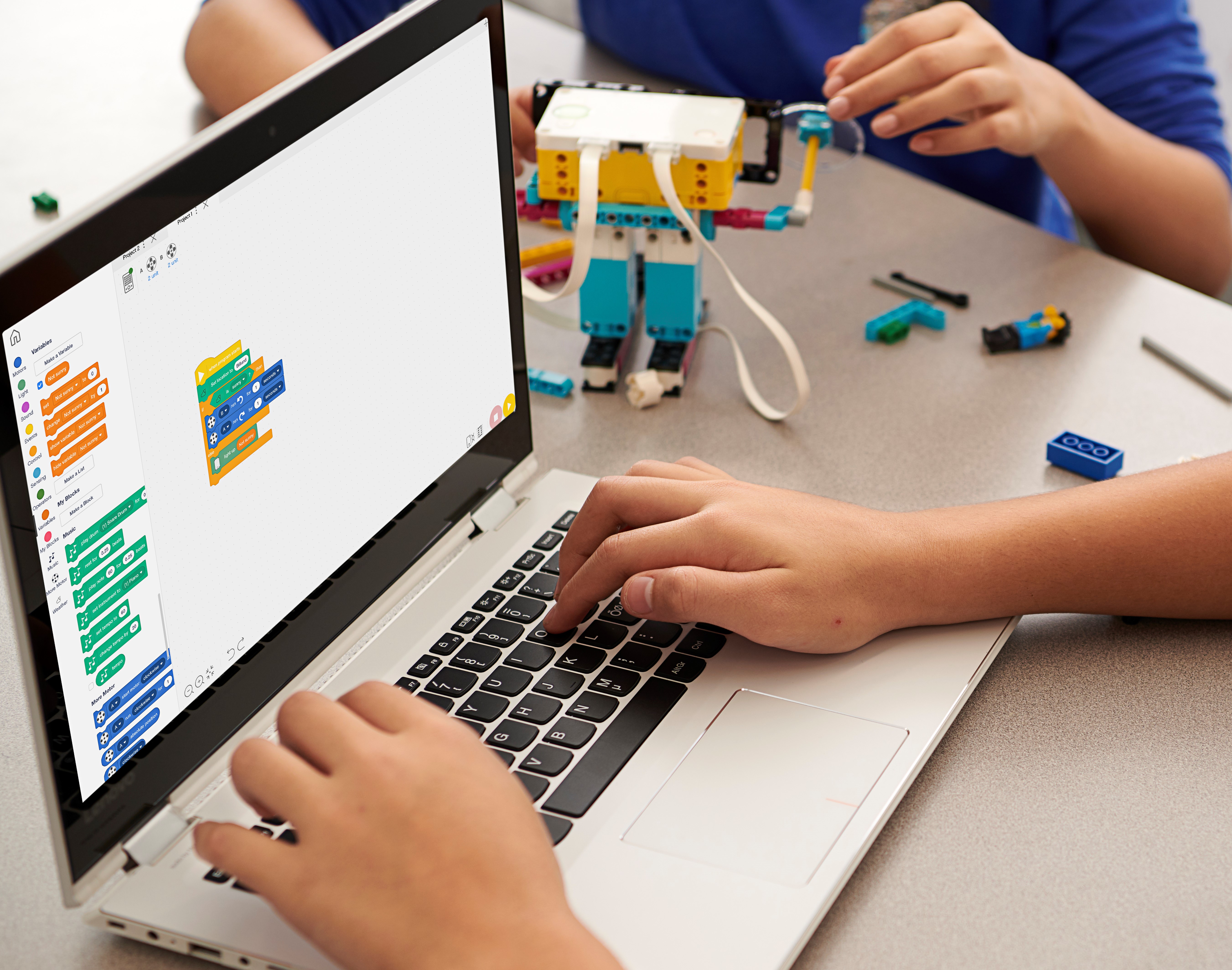 Engage Every Student In Playful STEAM Learning With The SPIKE™ App. 156