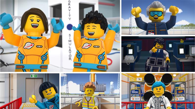 LEGO® Education Minifigures Launch Into Space For Special STEAM Learning Series 180