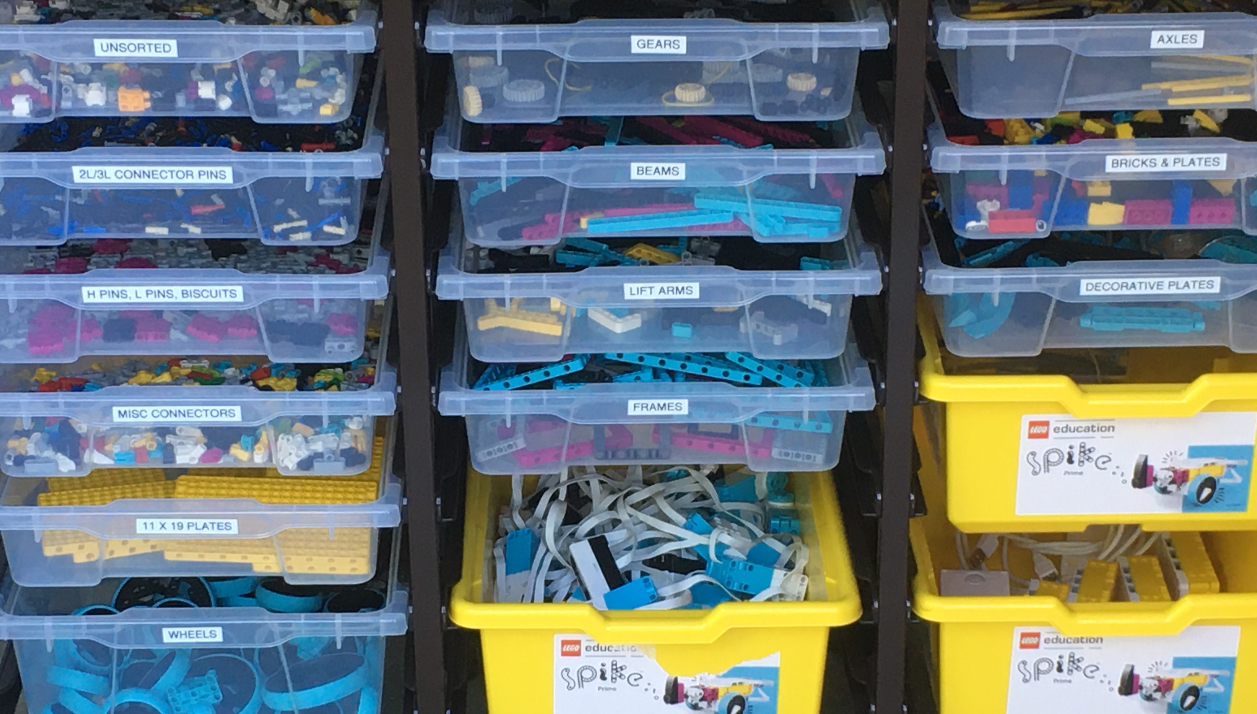 LEGO Storage In The Classroom 81