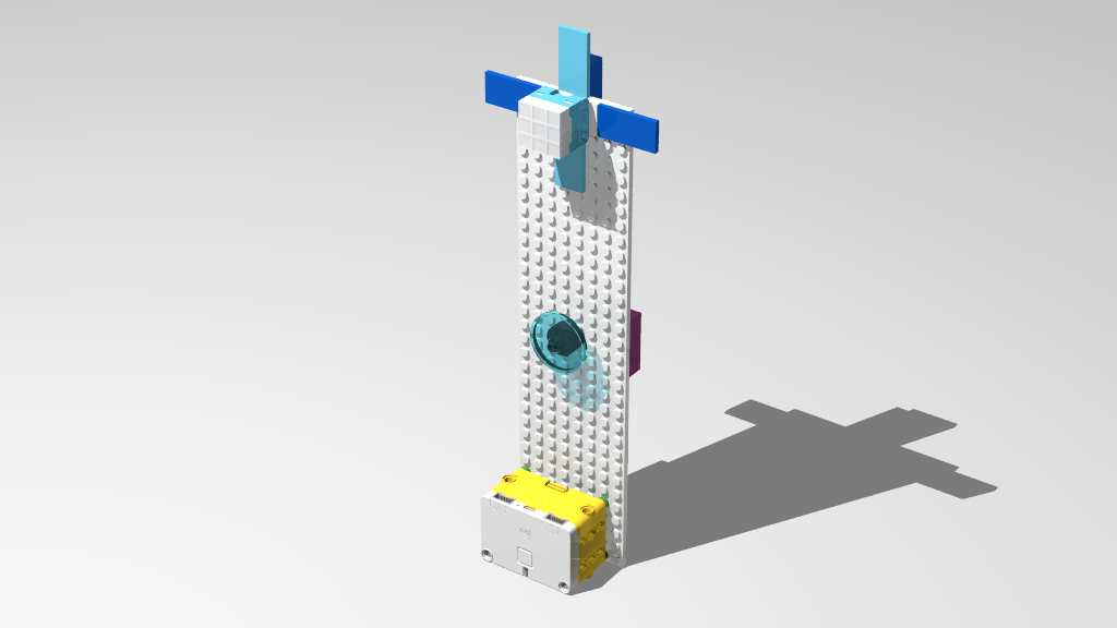 Lego Spike Essential Building Instructions - Daytime and Nighttime 65