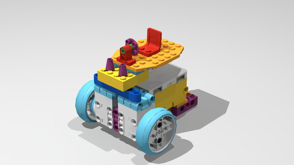 Lego Spike Essential - Drive Base with caster wheel 97