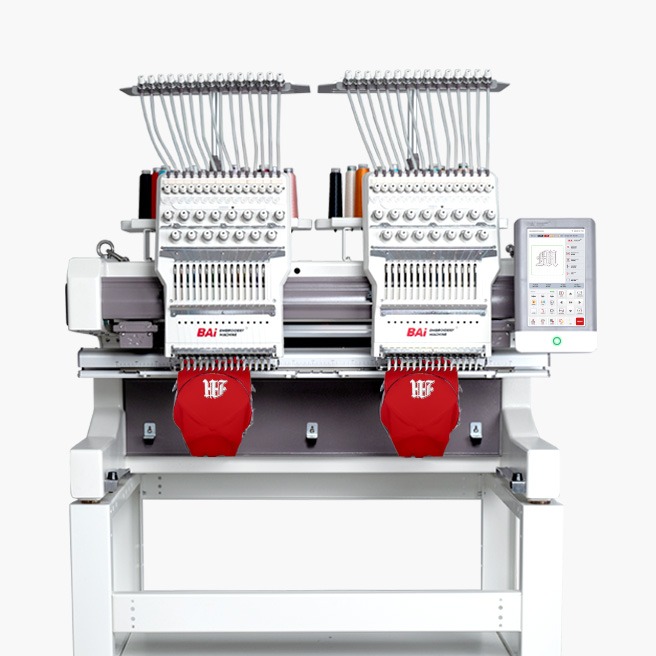 BAi VISION V22-2 Dual Head Commercial Embroidery Machine 130