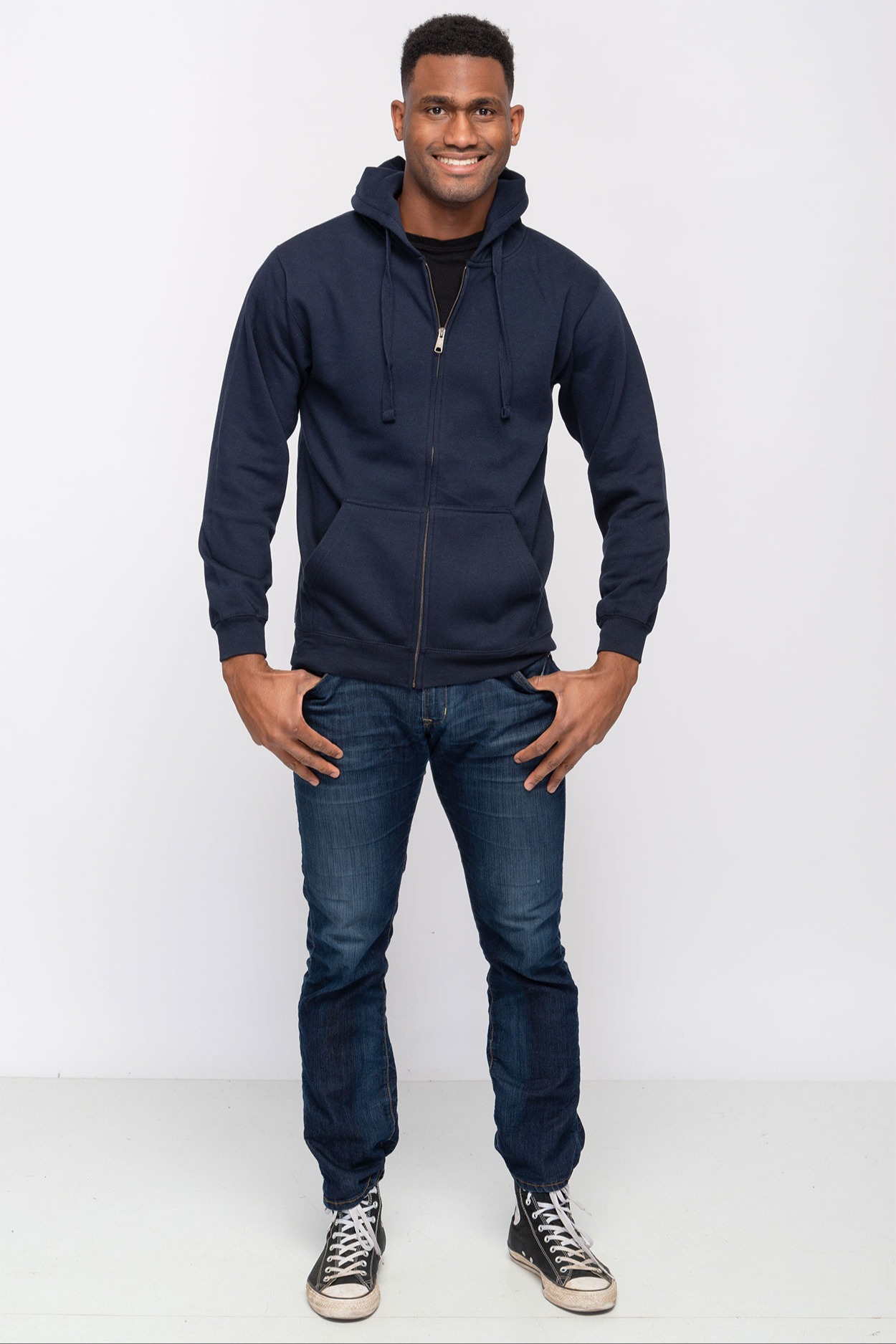 ADULT UNISEX MID WEIGHT CLASSIC ZIPPER JACKET 232