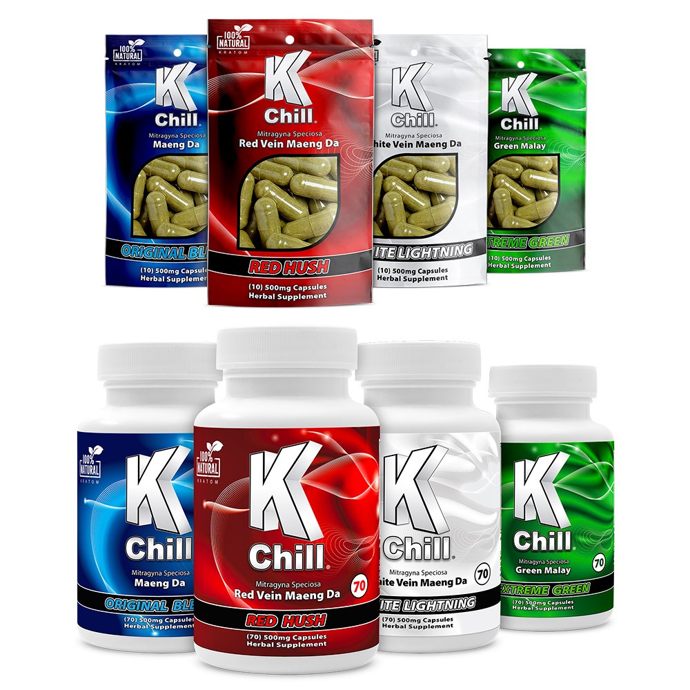 K- Chill 10 count and 70 count capsules 227