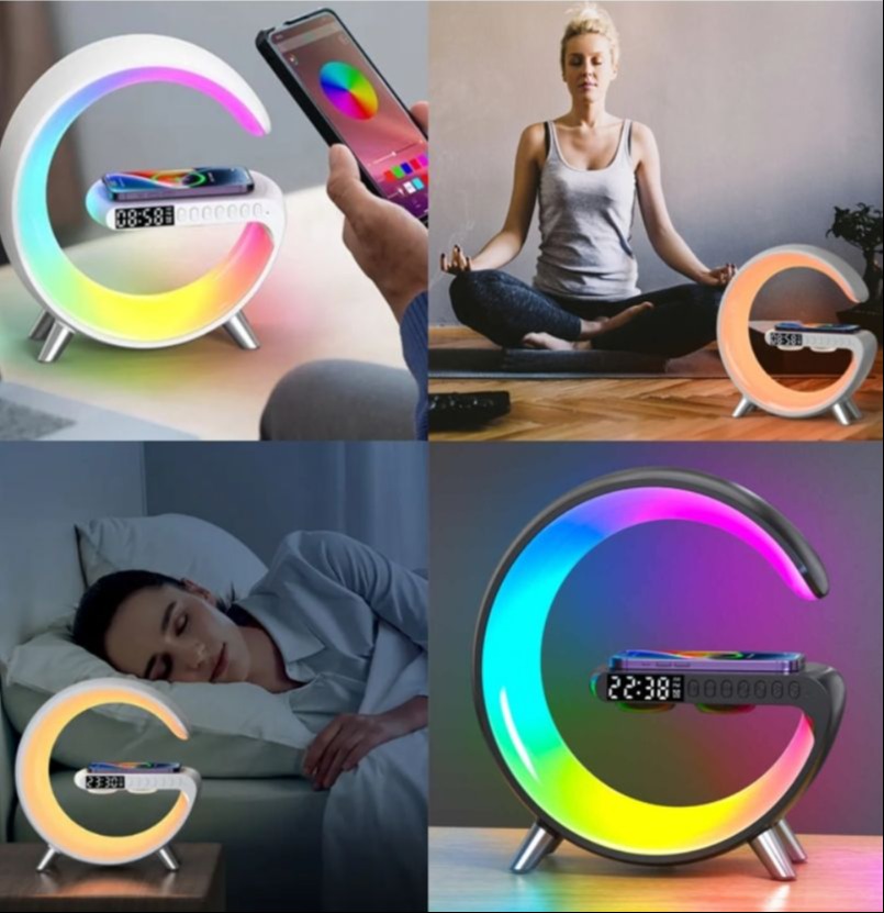 KozyMax  5-in-1 Night Table Music and Light Hub 257