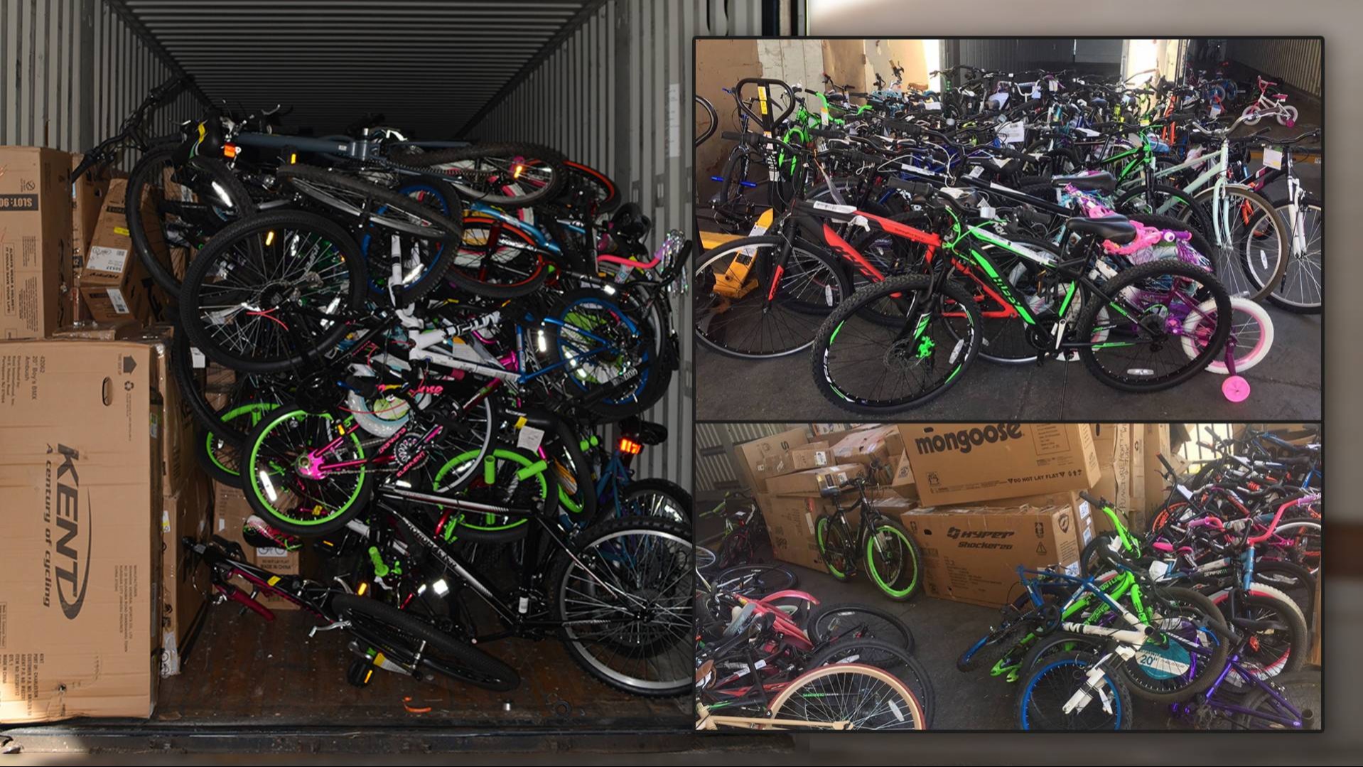Department Store Return Bicycle Truckloads- WM 373