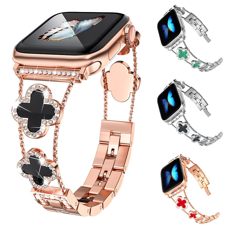 Metal Band for Apple Watch- Clover Design 731