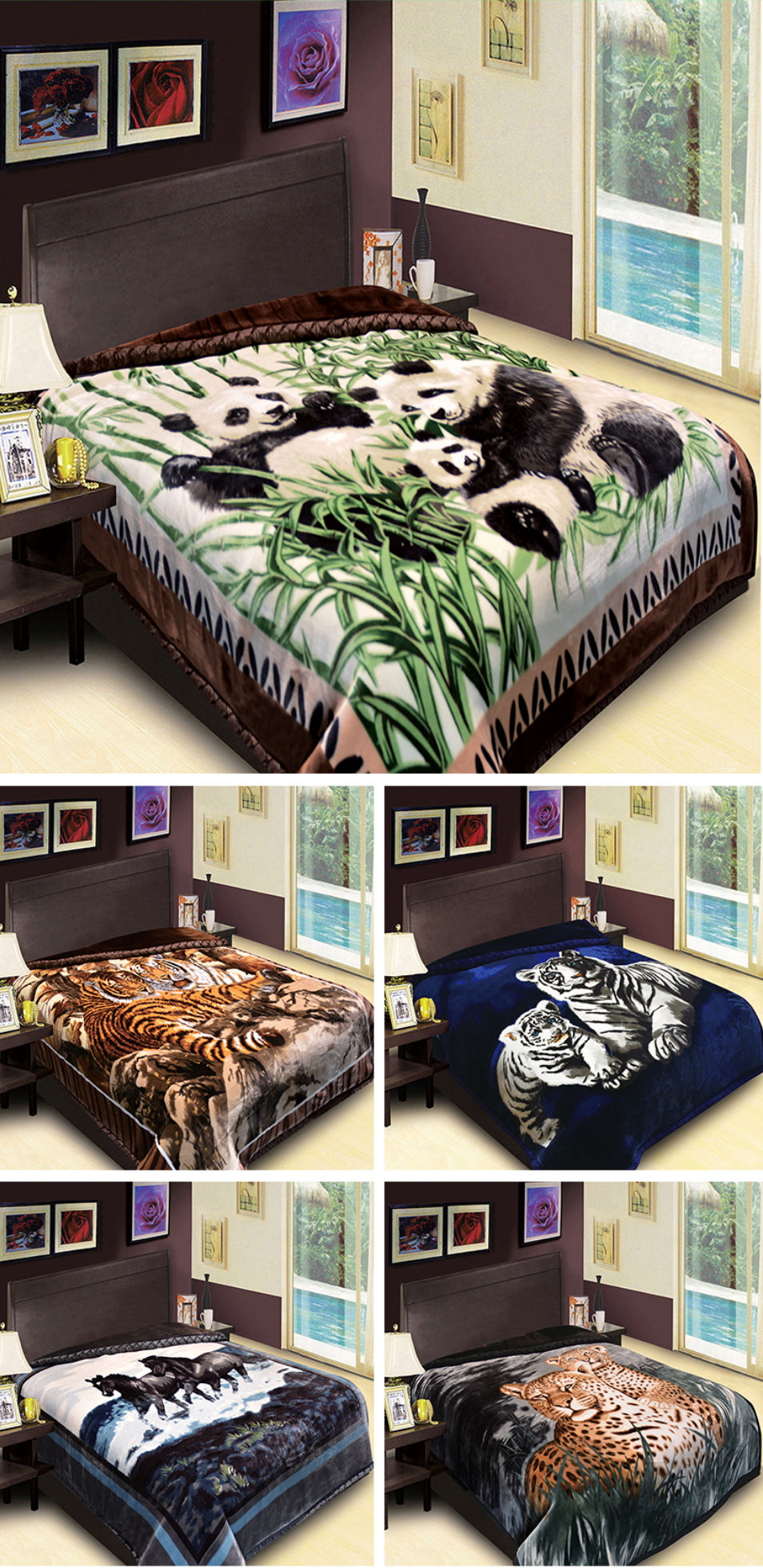 Golden Lion 2PLY Blanket 90