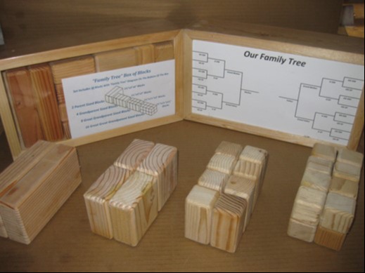 "Family Tree"  Box of Blocks 903