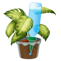 EcoDripper Lets the roots decide when they need water 915